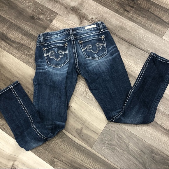 Express ReRock low rise skinny jeans - Picture 7 of 7